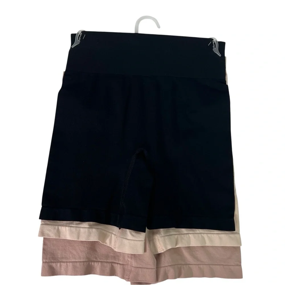 Nautica Women’s Recycled Shaping Slipshorts Sz Small (2/4) Pkg/3 Multi Colors - Picture 2 of 7
